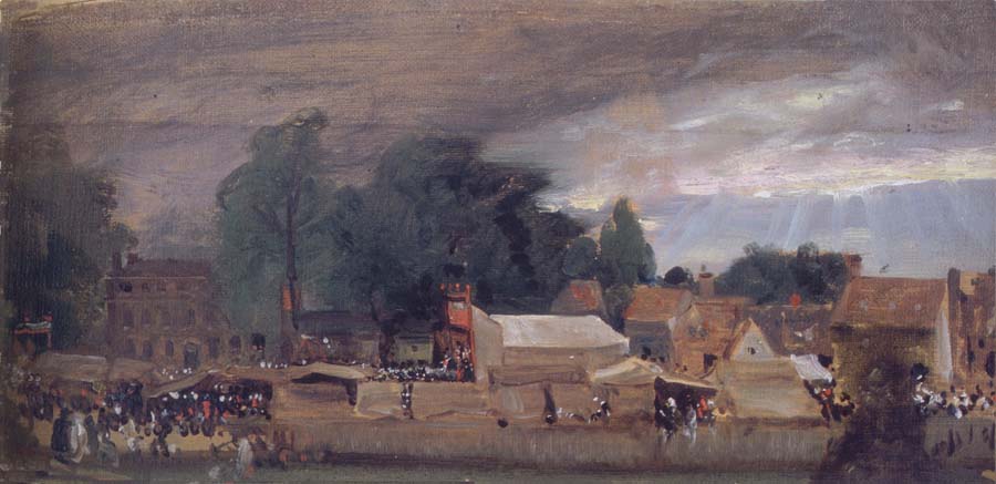 The Village fair,East Bergholt 1811